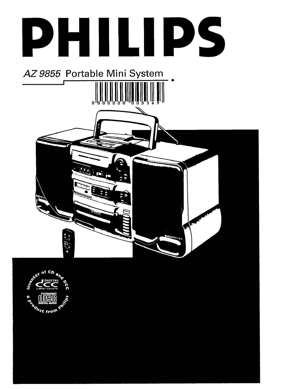 Philips AZ 9855 User Manual | 17 pages
