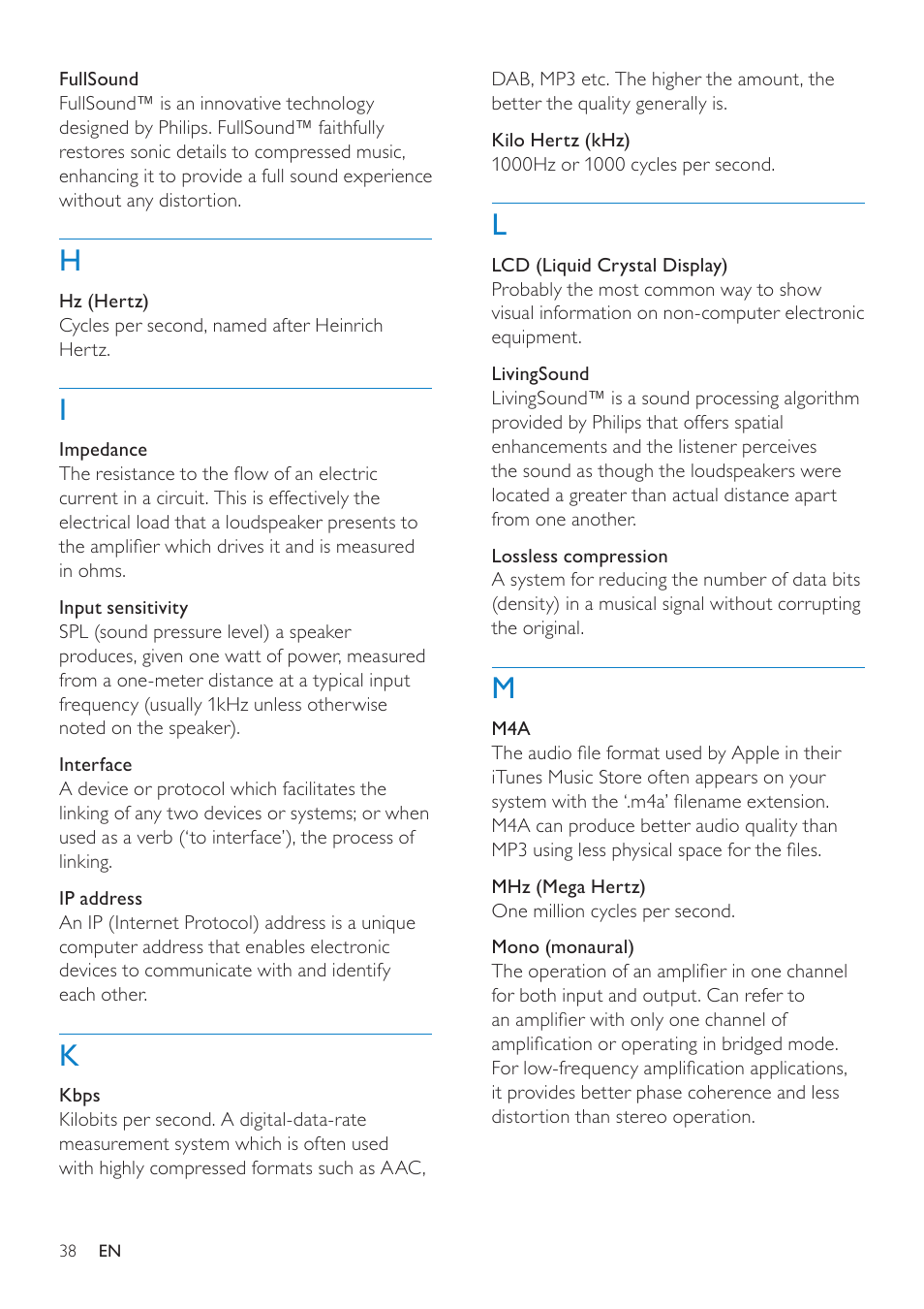 Philips HK-0947-NP2500-FR User Manual | Page 40 / 66