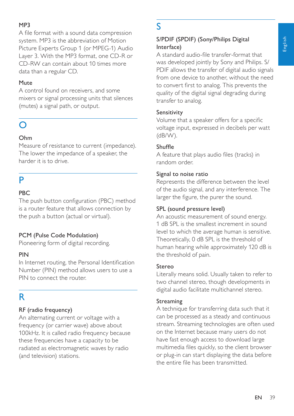 Philips HK-0947-NP2500-FR User Manual | Page 41 / 66