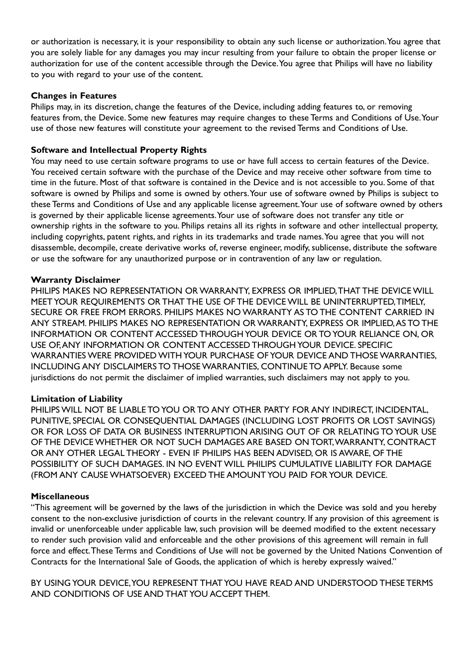 Philips HK-0947-NP2500-FR User Manual | Page 46 / 66