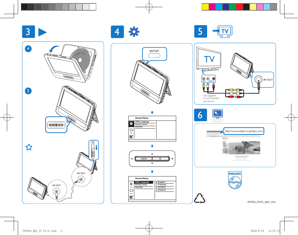 Philips PD7016/37 User Manual | Page 2 / 2