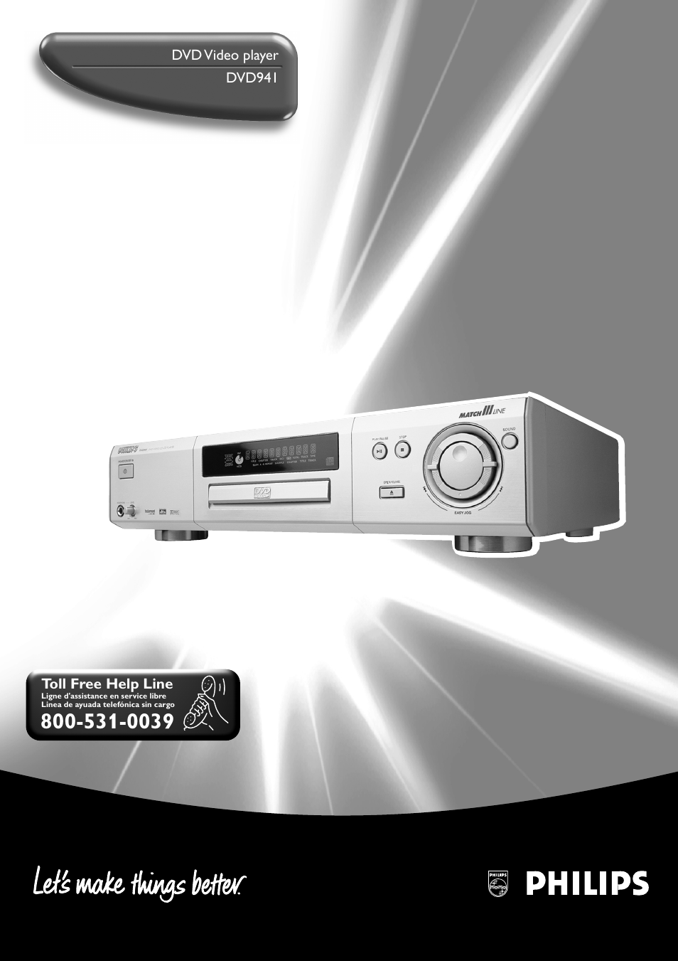 Philips DVD941 User Manual | 25 pages