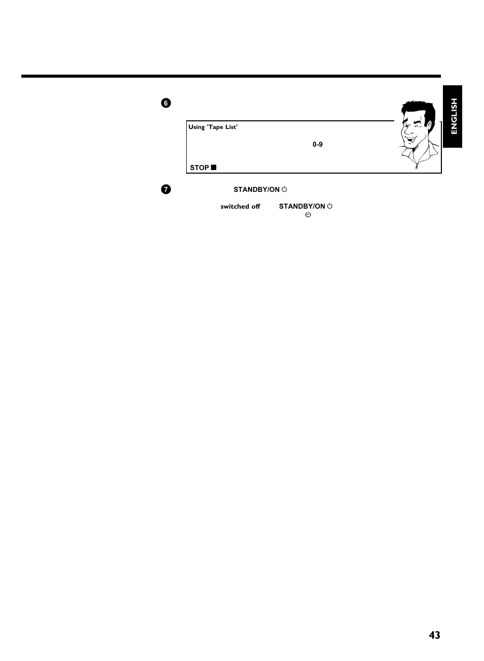 Programming a recording (timer) | Philips VR620/07 User Manual | Page 47 / 66