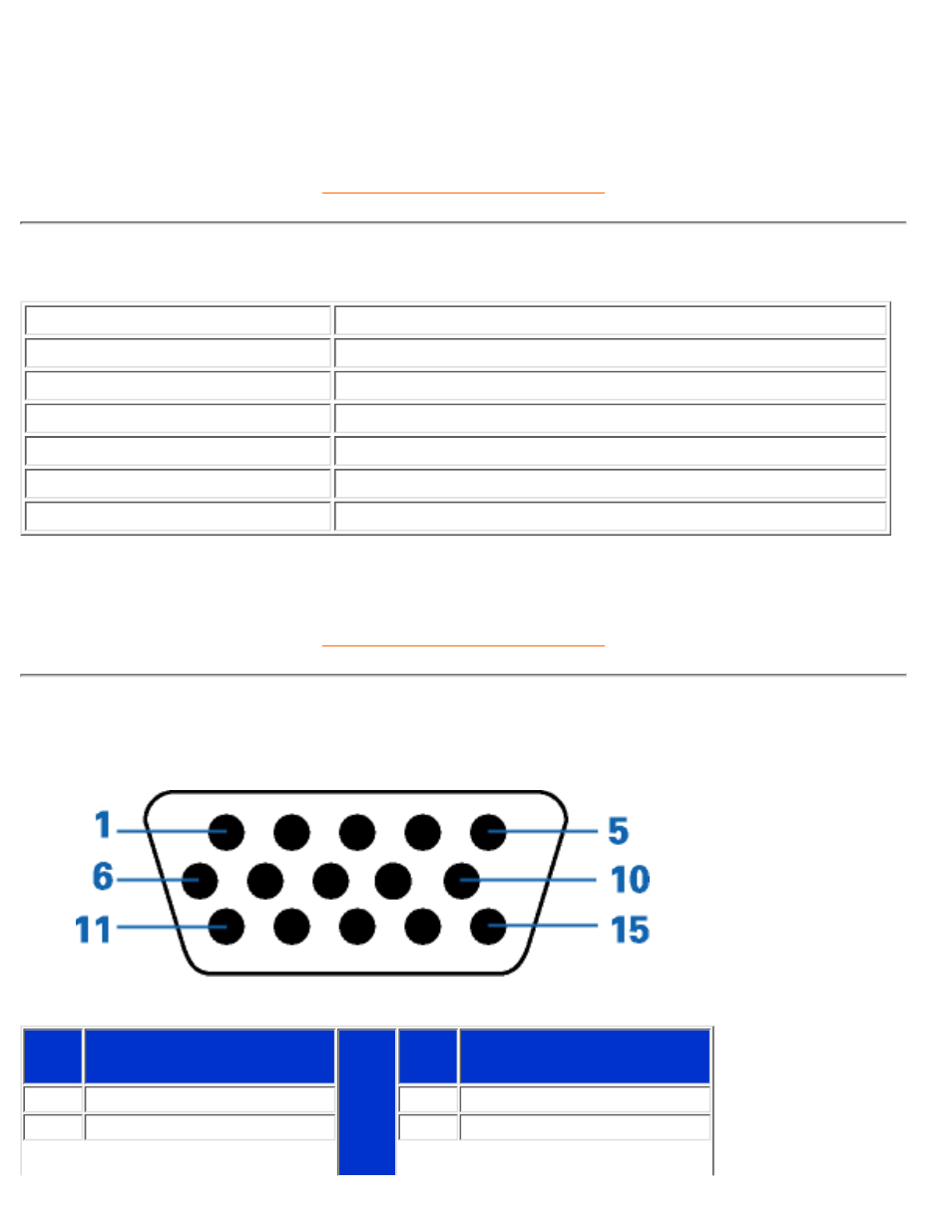 Physical specification, Pin assignment | Philips 140S User Manual | Page 10 / 72