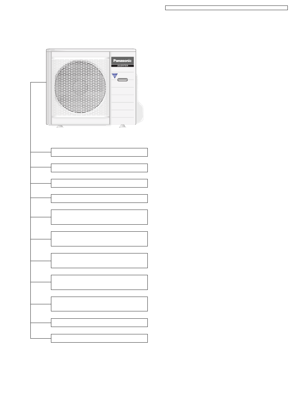 Outdoor unit | Philips CS-E15DB4EW User Manual | Page 5 / 98