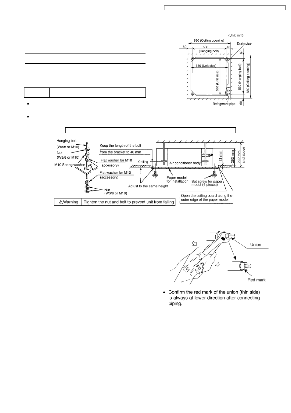 Installation of indoor unit, Refrigerant piping | Philips CS-E15DB4EW User Manual | Page 57 / 98