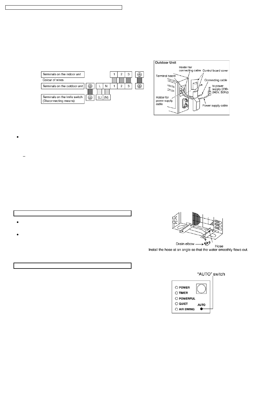 Connect the cable to the outdoor unit, Pipe insulation | Philips CS-E15DB4EW User Manual | Page 64 / 98