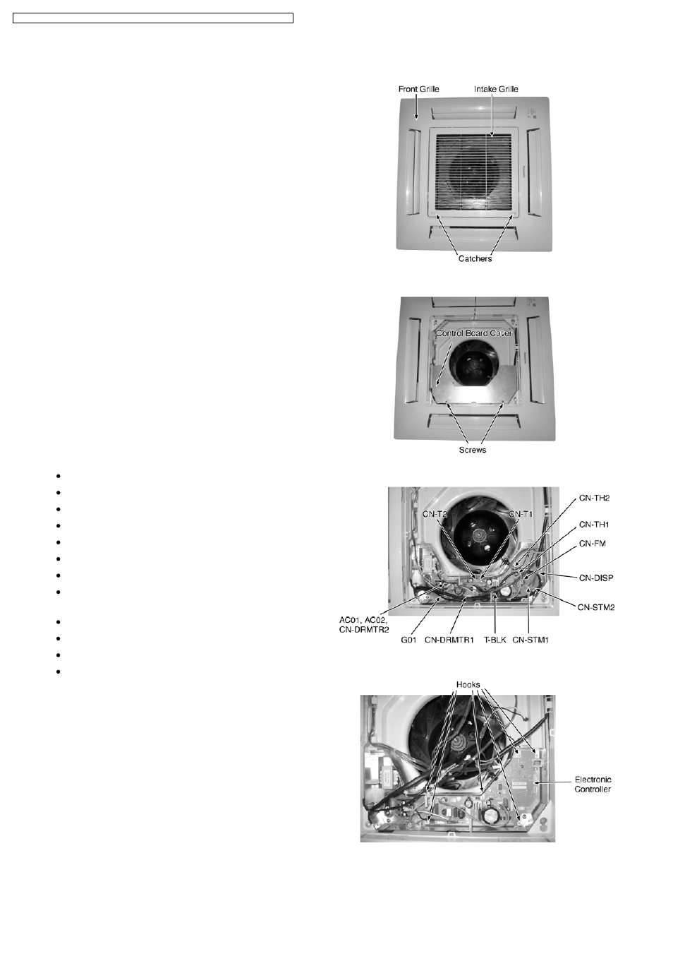 Disassembly of parts | Philips CS-E15DB4EW User Manual | Page 72 / 98