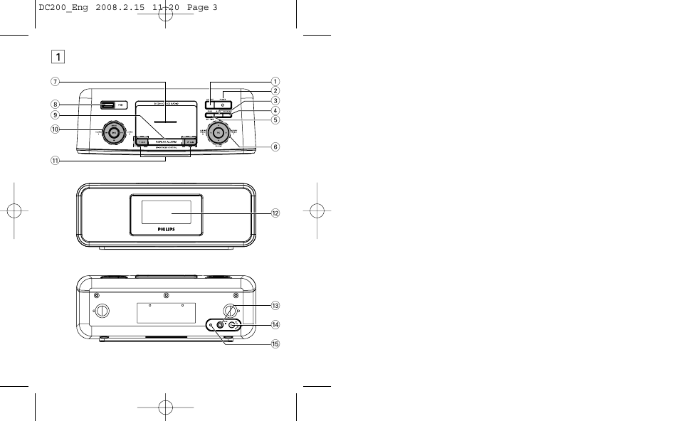 Philips DC200/05 User Manual | Page 3 / 17