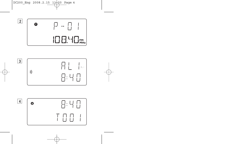 P - 0 1 a l 1 | Philips DC200/05 User Manual | Page 4 / 17