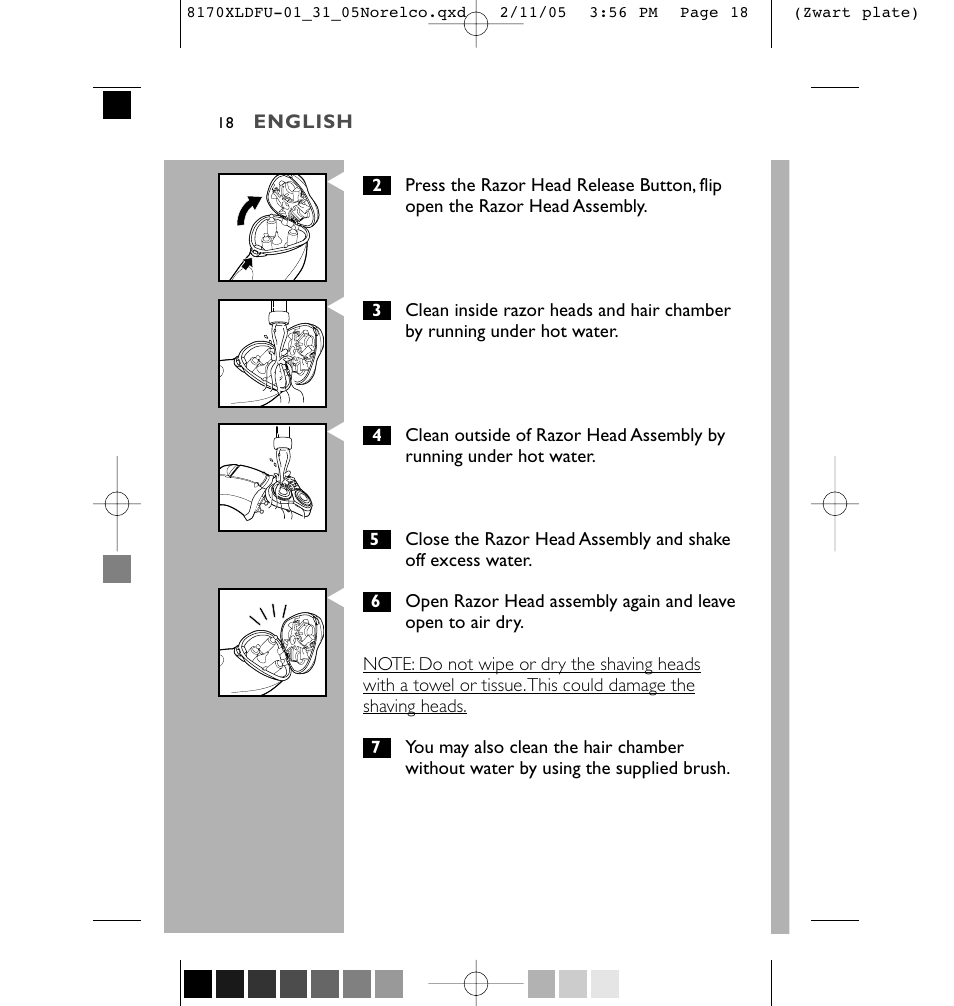 Philips Speed-XL 8170XLCC User Manual | Page 18 / 48