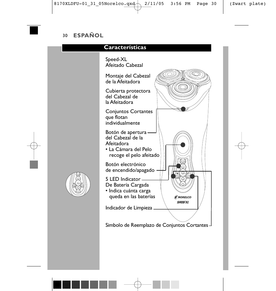 Philips Speed-XL 8170XLCC User Manual | Page 30 / 48