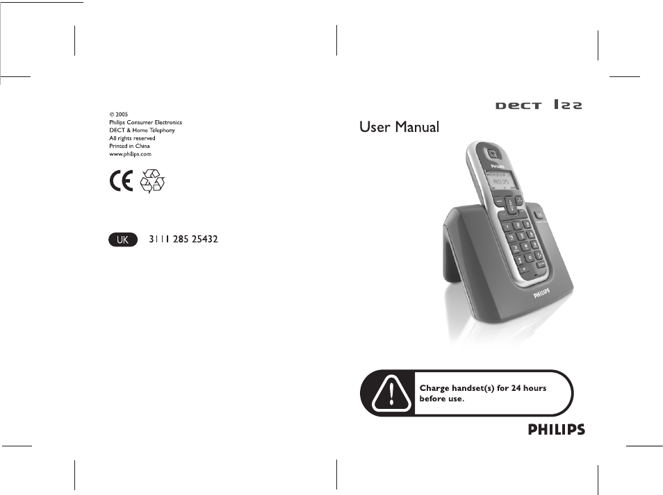 Philips DECT 122 User Manual | 27 pages