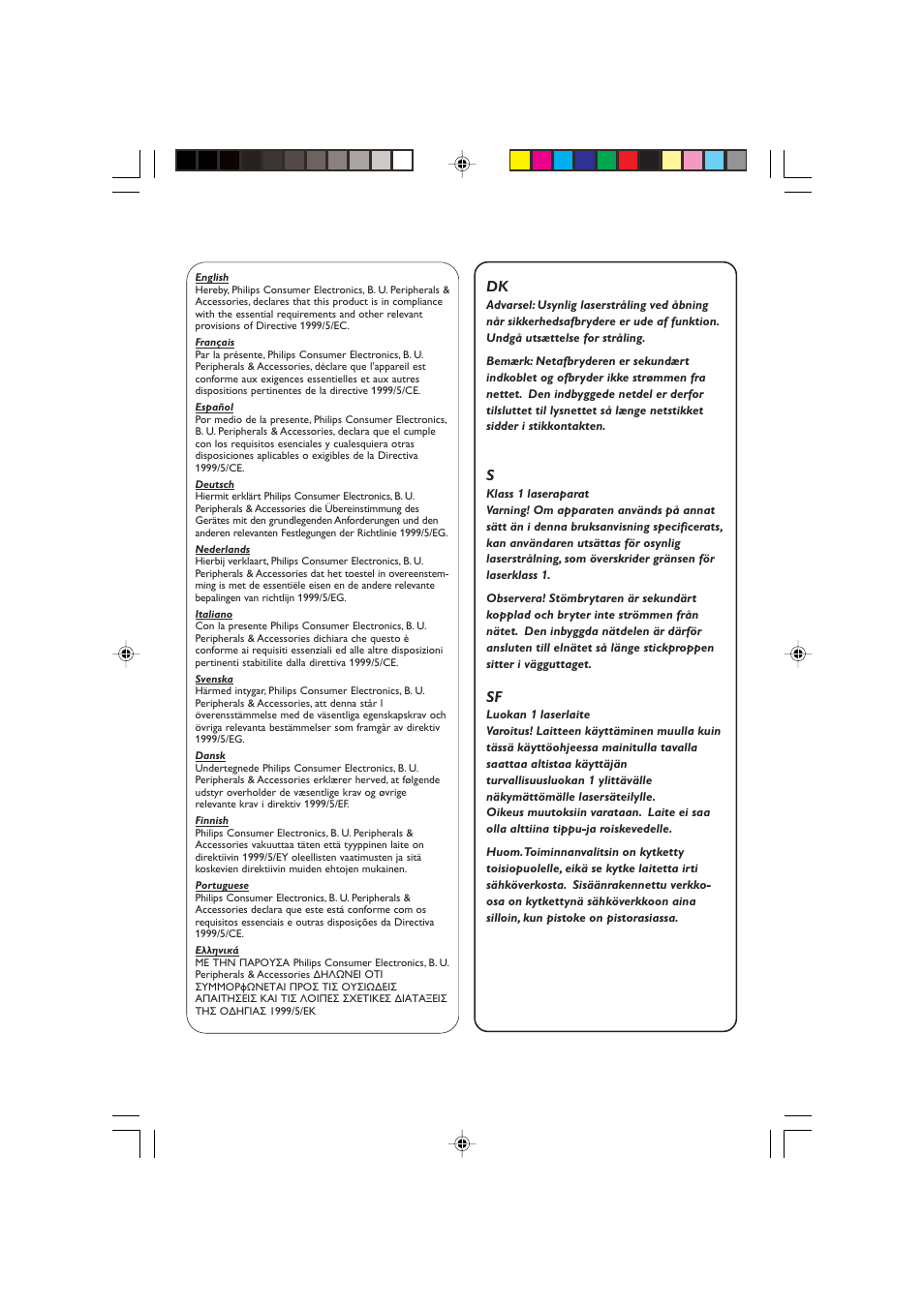 Philips LX3900SA User Manual | Page 4 / 49