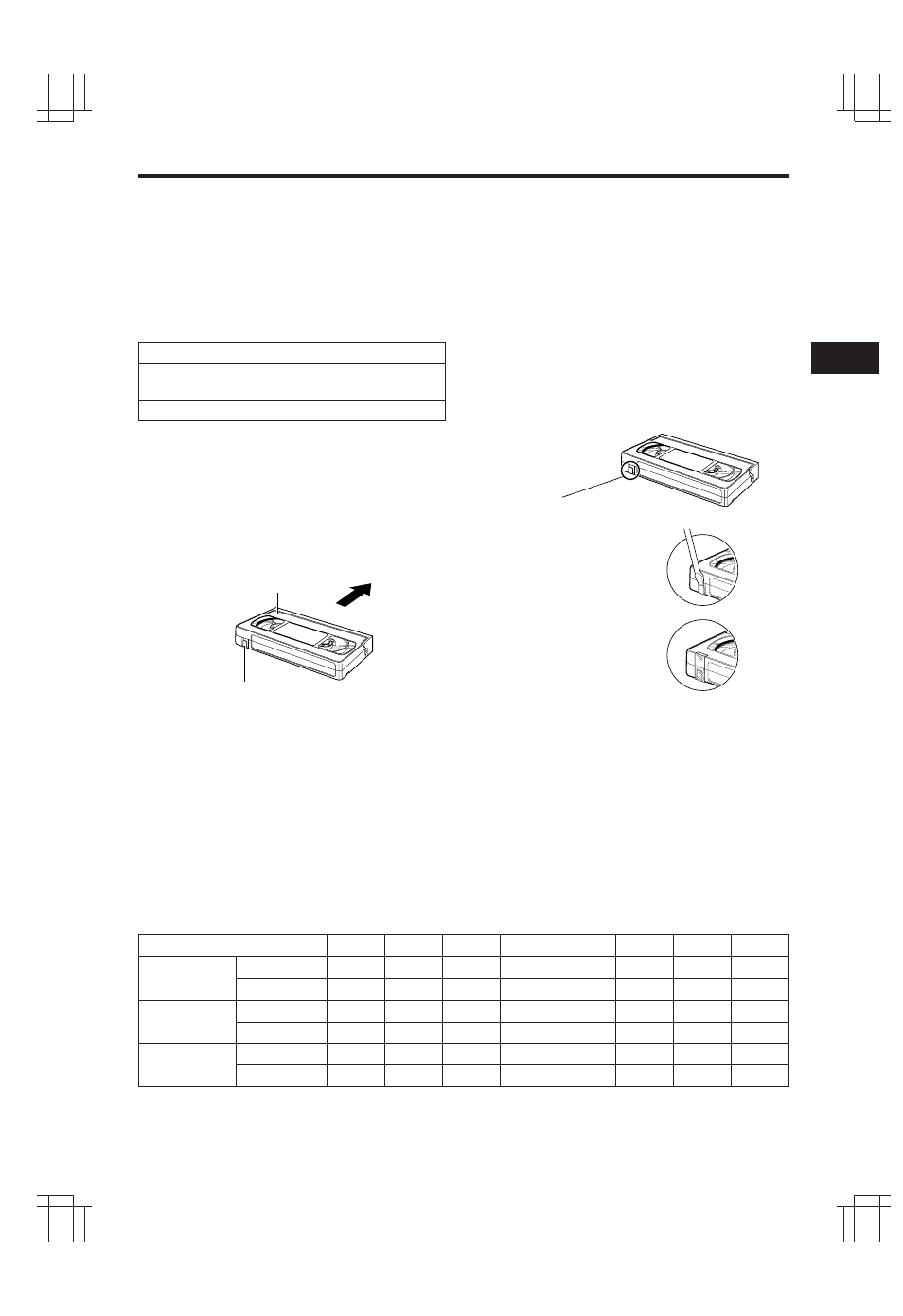 Cassette tapes | Philips LTC 3963/51 User Manual | Page 13 / 64