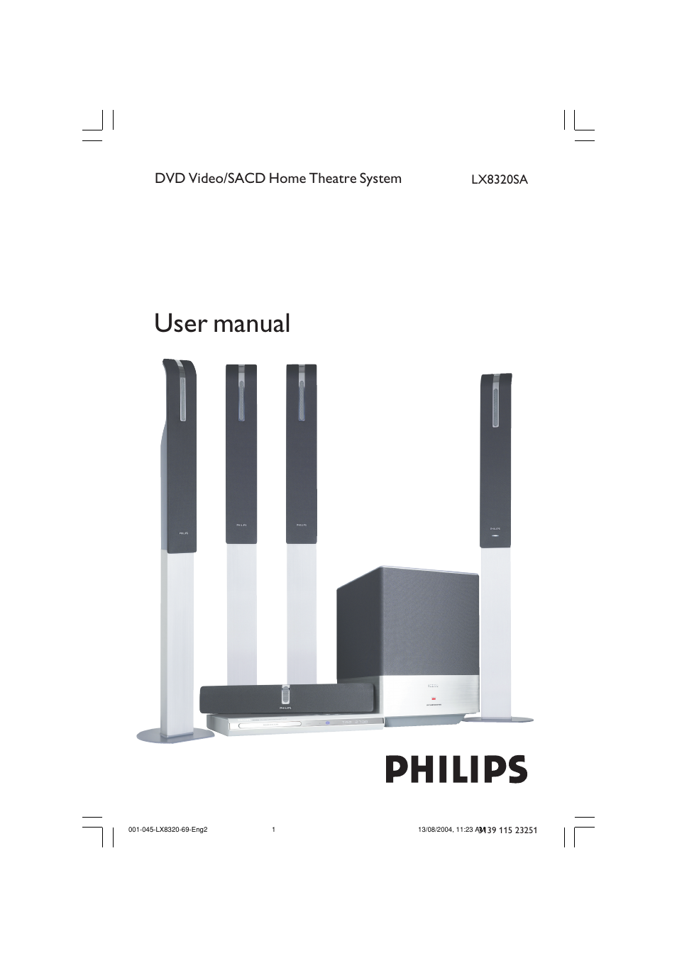 Philips LX8320 User Manual | 49 pages