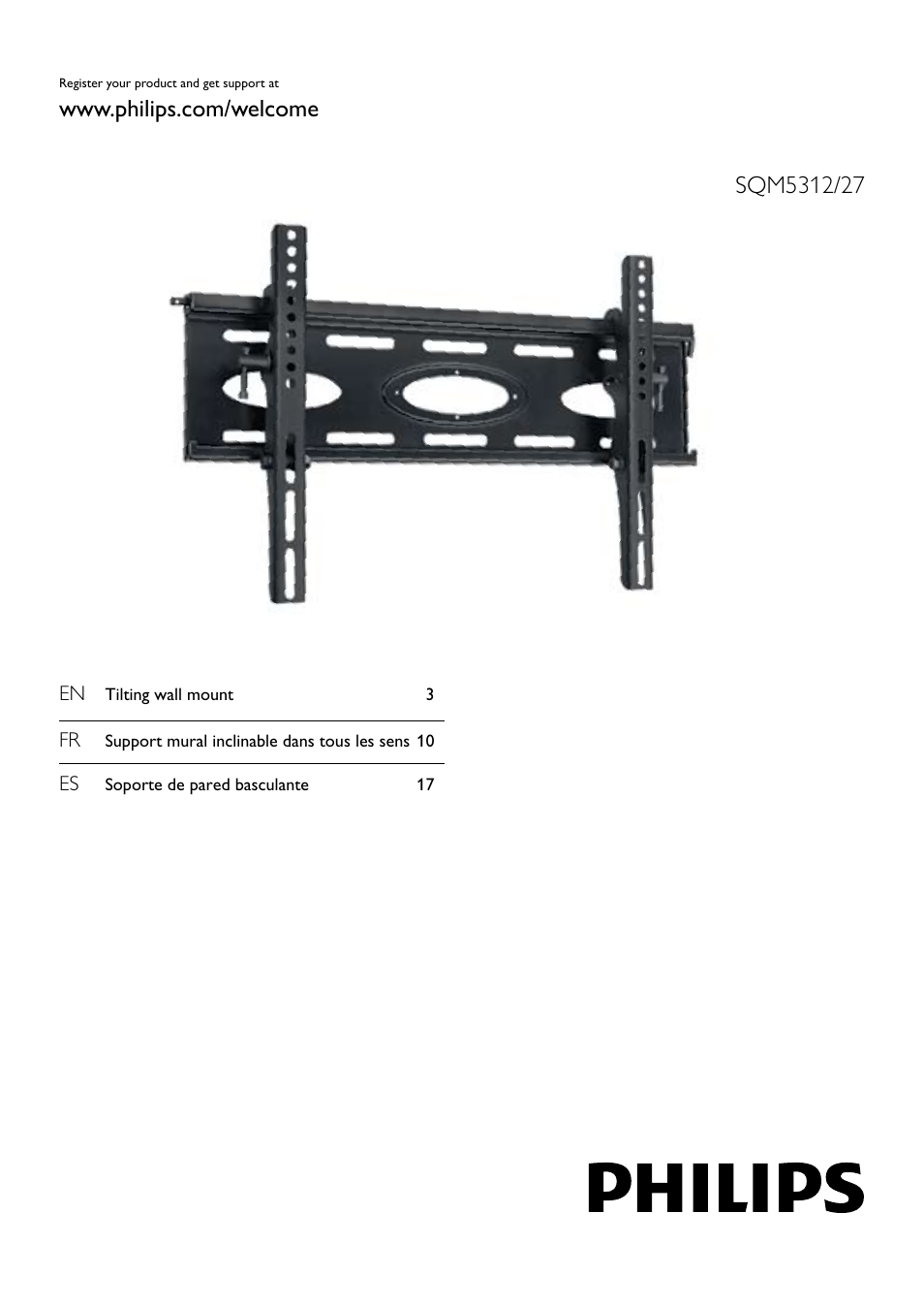 Philips SQM5312/27 User Manual | 24 pages