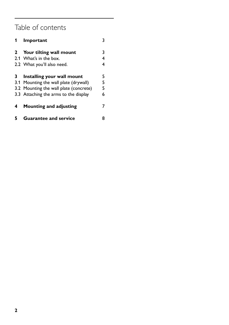 Philips SQM5312/27 User Manual | Page 2 / 24