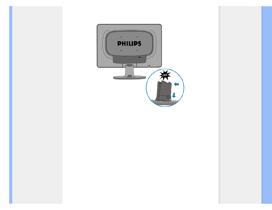 Detach the base | Philips 190SW8 User Manual | Page 67 / 113