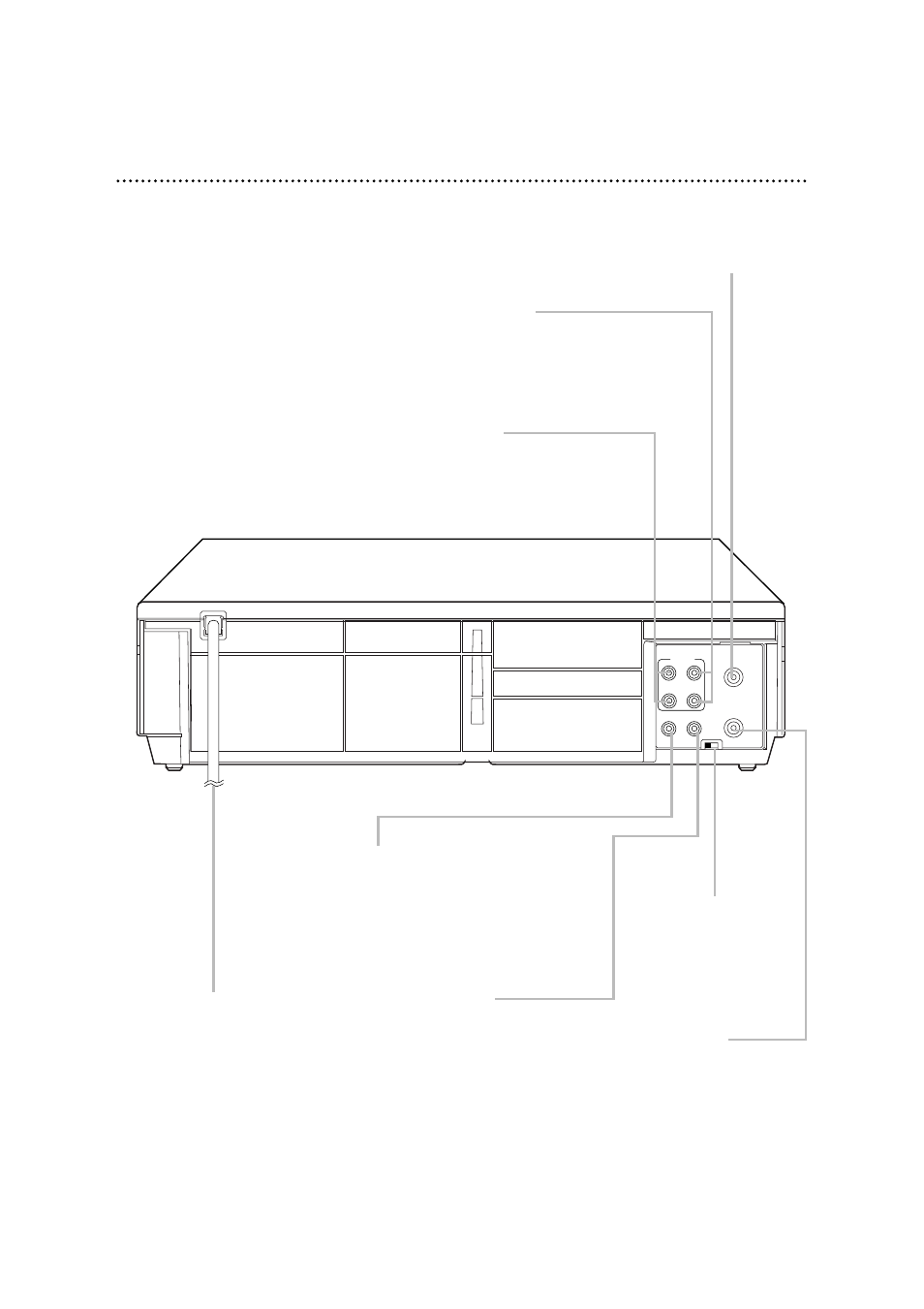 22 rear panel | Philips SVA106 User Manual | Page 22 / 52