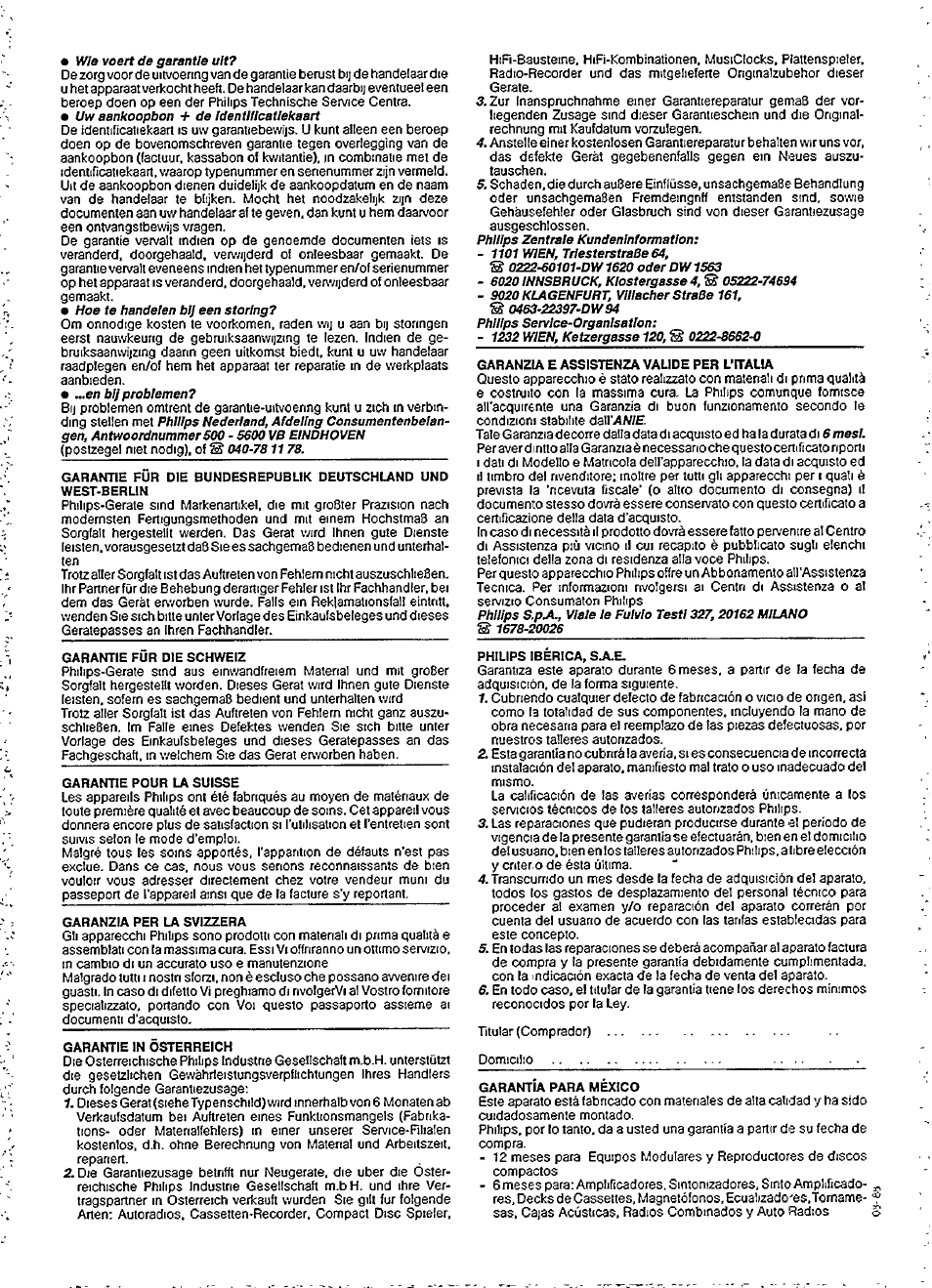 En blj problemen | Philips AQ6494 User Manual | Page 5 / 7