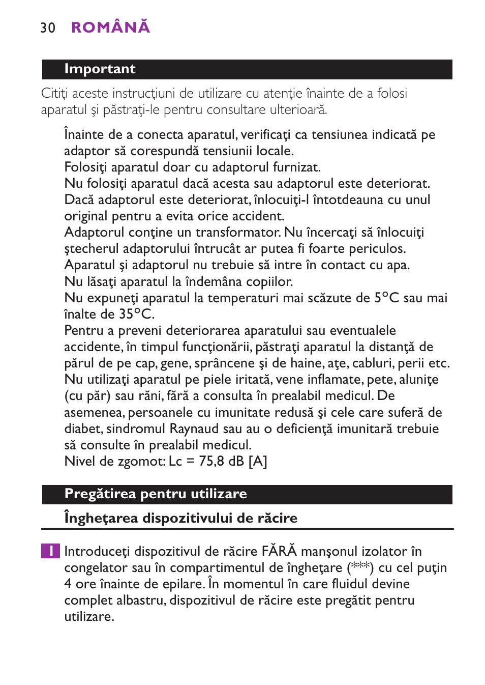 Philips HP6491 User Manual | Page 30 / 104