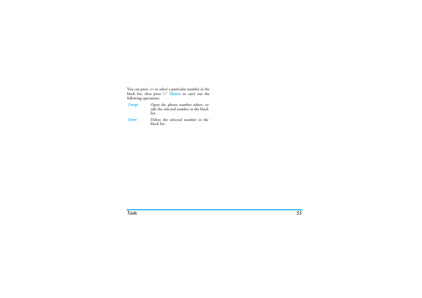 Philips XENIUM 9@9K CT9A9KBRN User Manual | Page 56 / 88