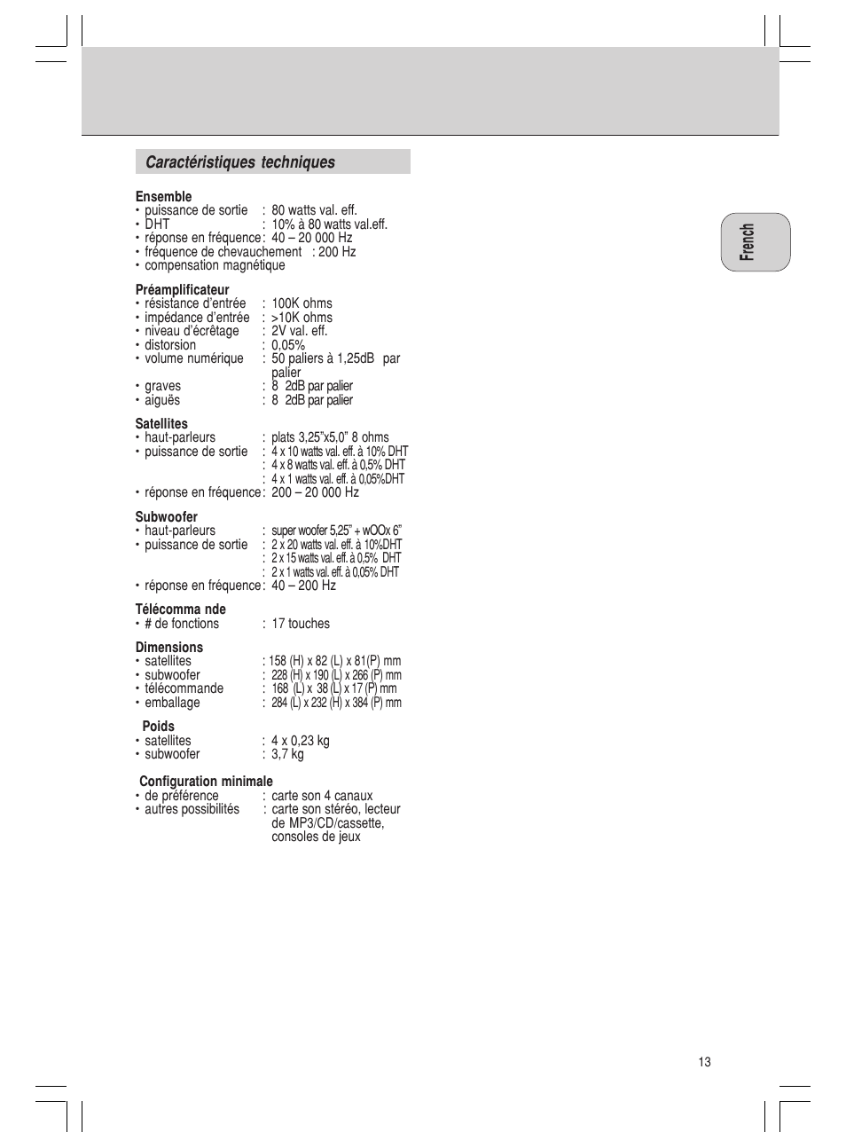 Philips MMS 305 User Manual | Page 13 / 62