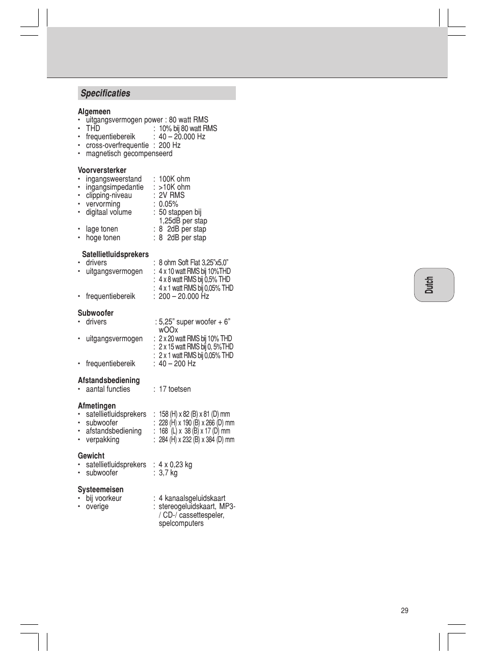 Philips MMS 305 User Manual | Page 29 / 62