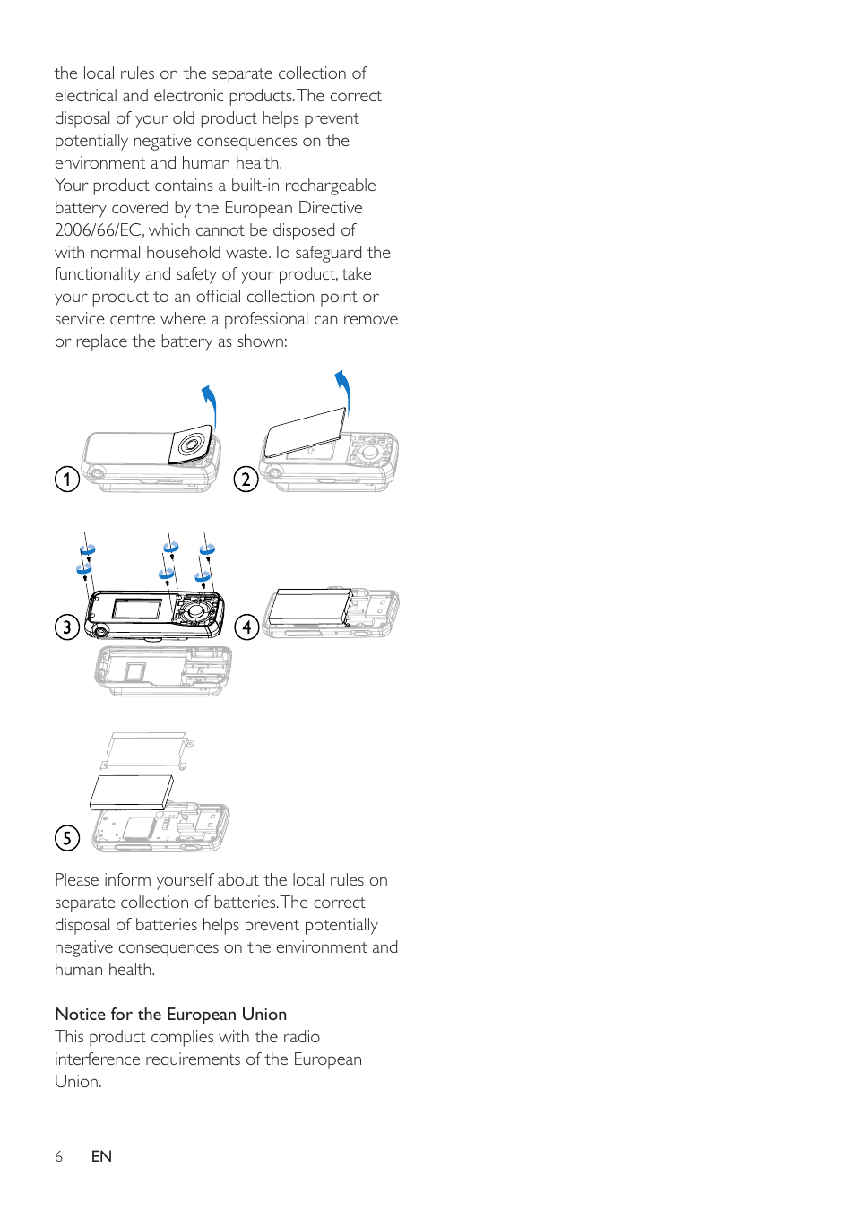 Philips GOGEAR SA1MXX02P User Manual | Page 5 / 21