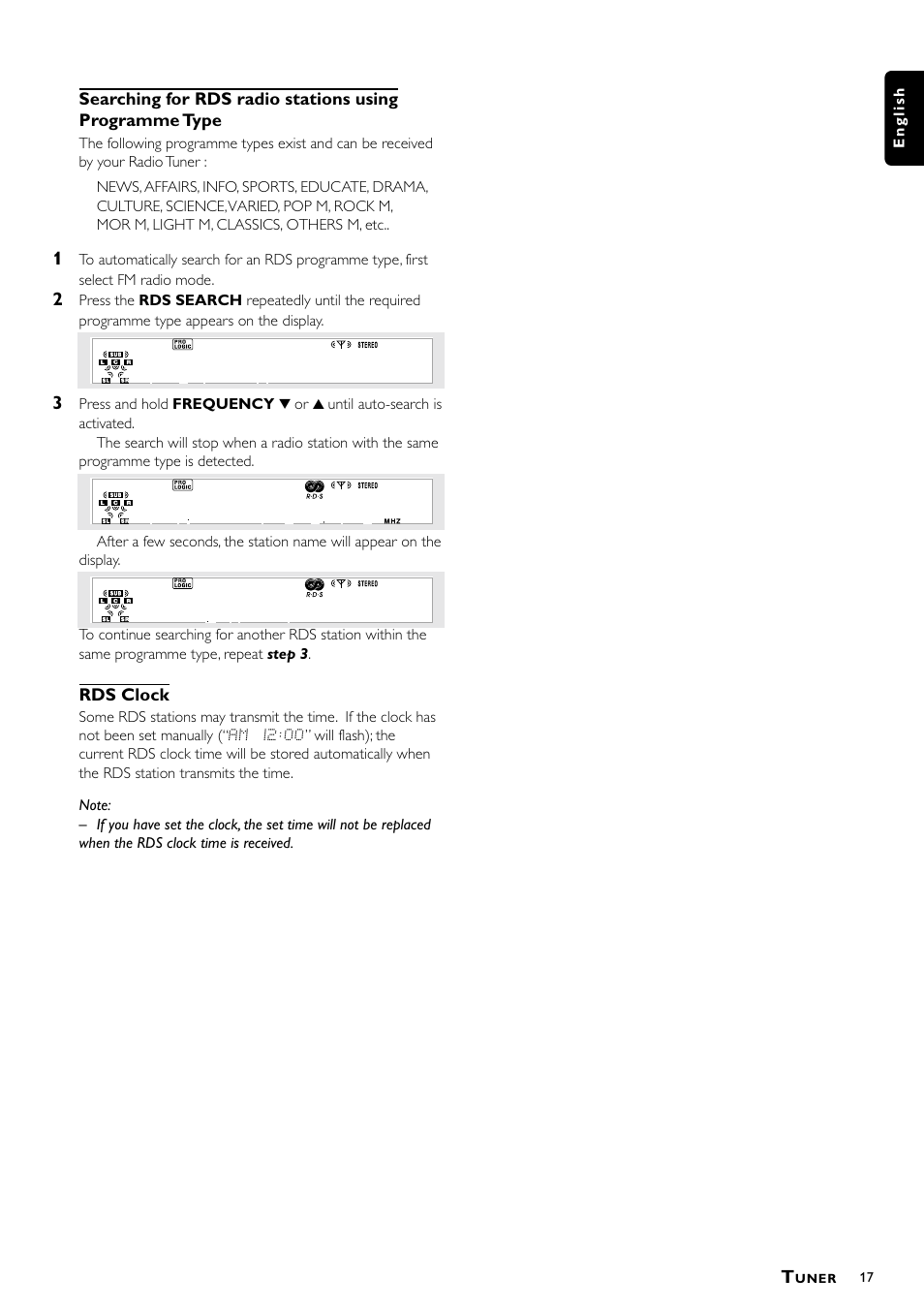 Philips DVD Surround Receiver MX-1060D User Manual | Page 17 / 29