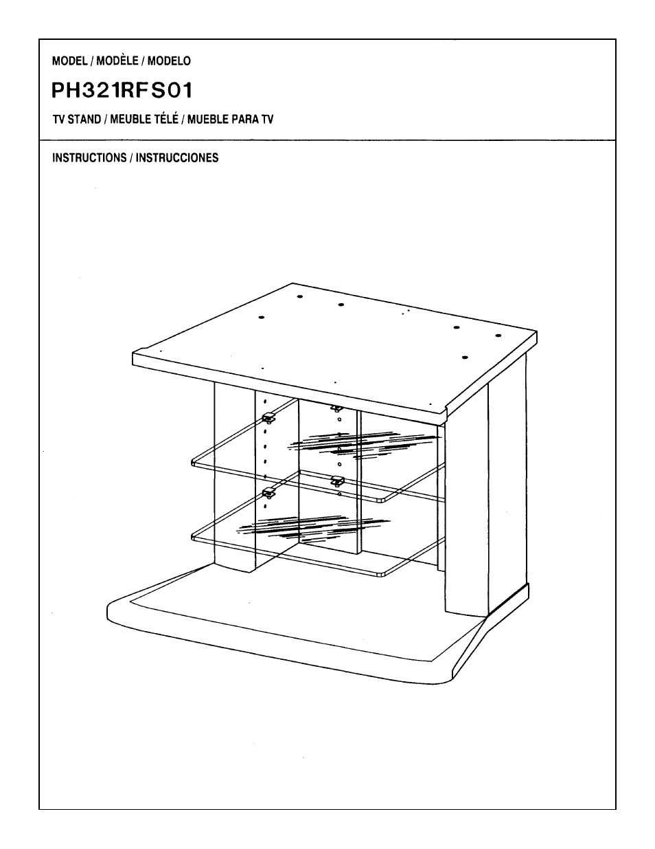 Philips PH321RFS01 User Manual | 8 pages