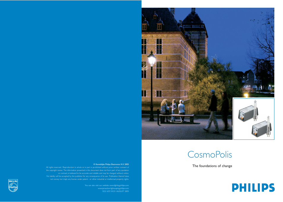 Philips CosmoPolis Urban Lighting User Manual | 8 pages
