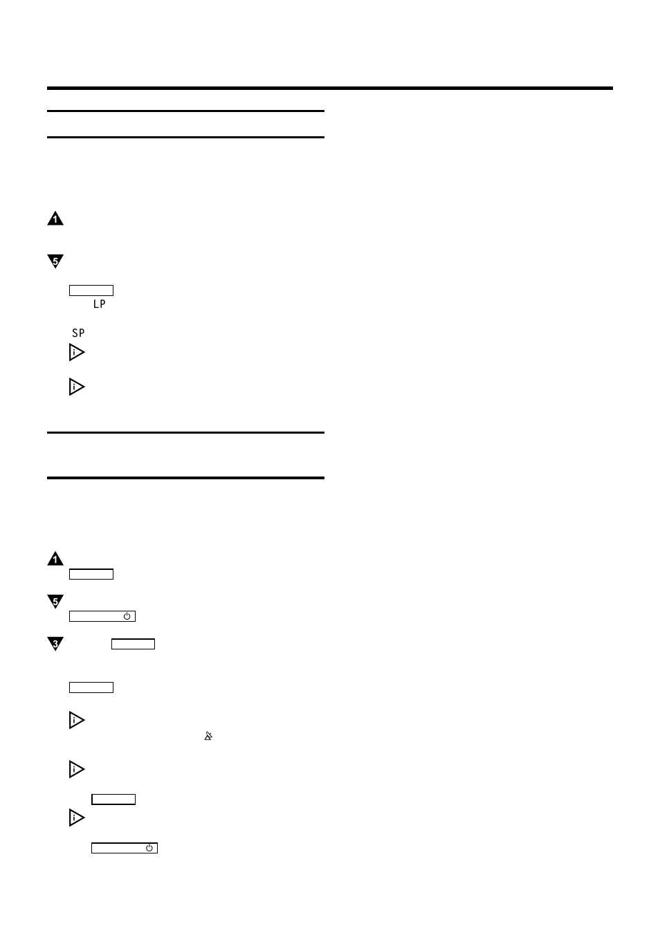 Selecting the recording speed (sp or lp) | Philips VR200/07 User Manual | Page 17 / 25