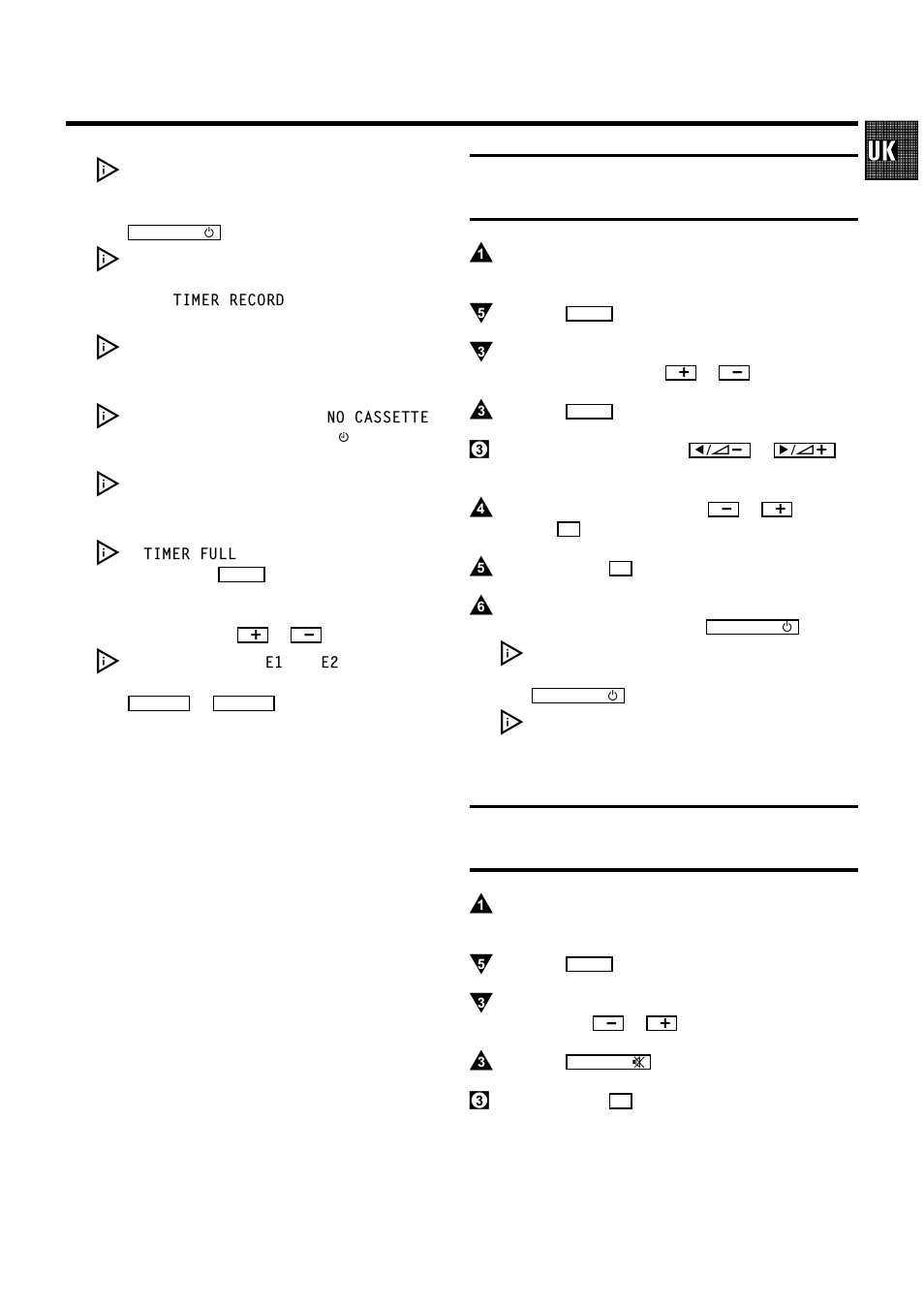 How to clear a programmed recording (timer) | Philips VR200/07 User Manual | Page 20 / 25