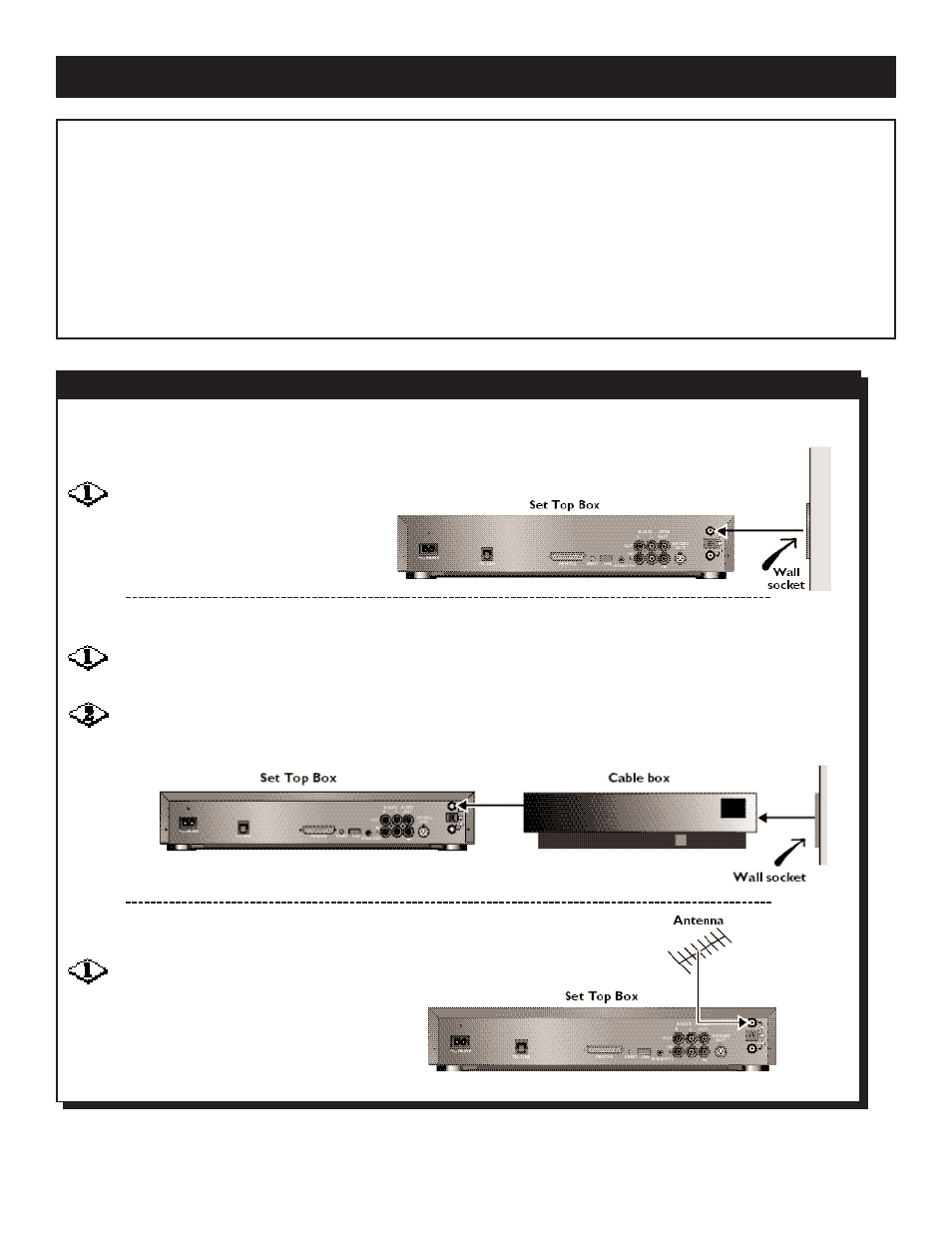 Onnections | Philips WVH111 User Manual | Page 11 / 36