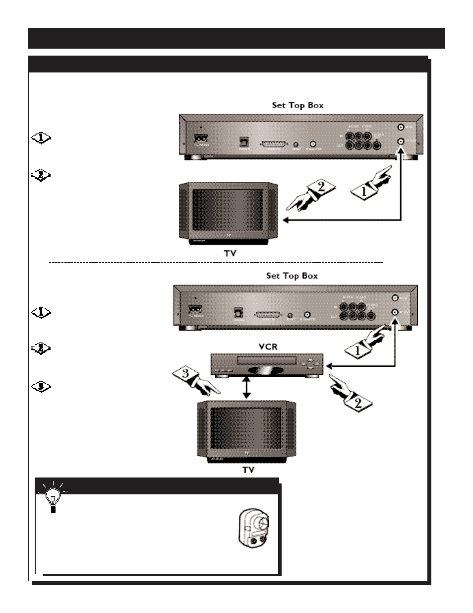 Onnections, Cont | Philips WVH111 User Manual | Page 12 / 36