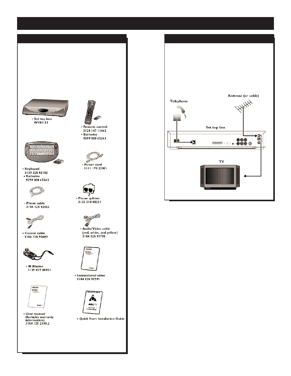 Philips WVH111 User Manual | Page 8 / 36