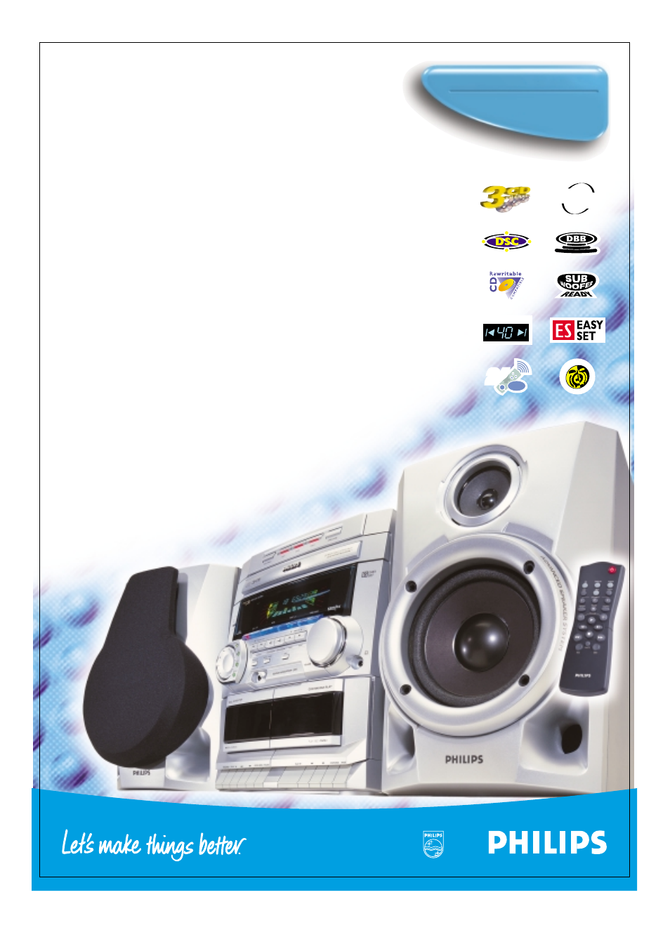 Philips FW-C30 User Manual | 2 pages