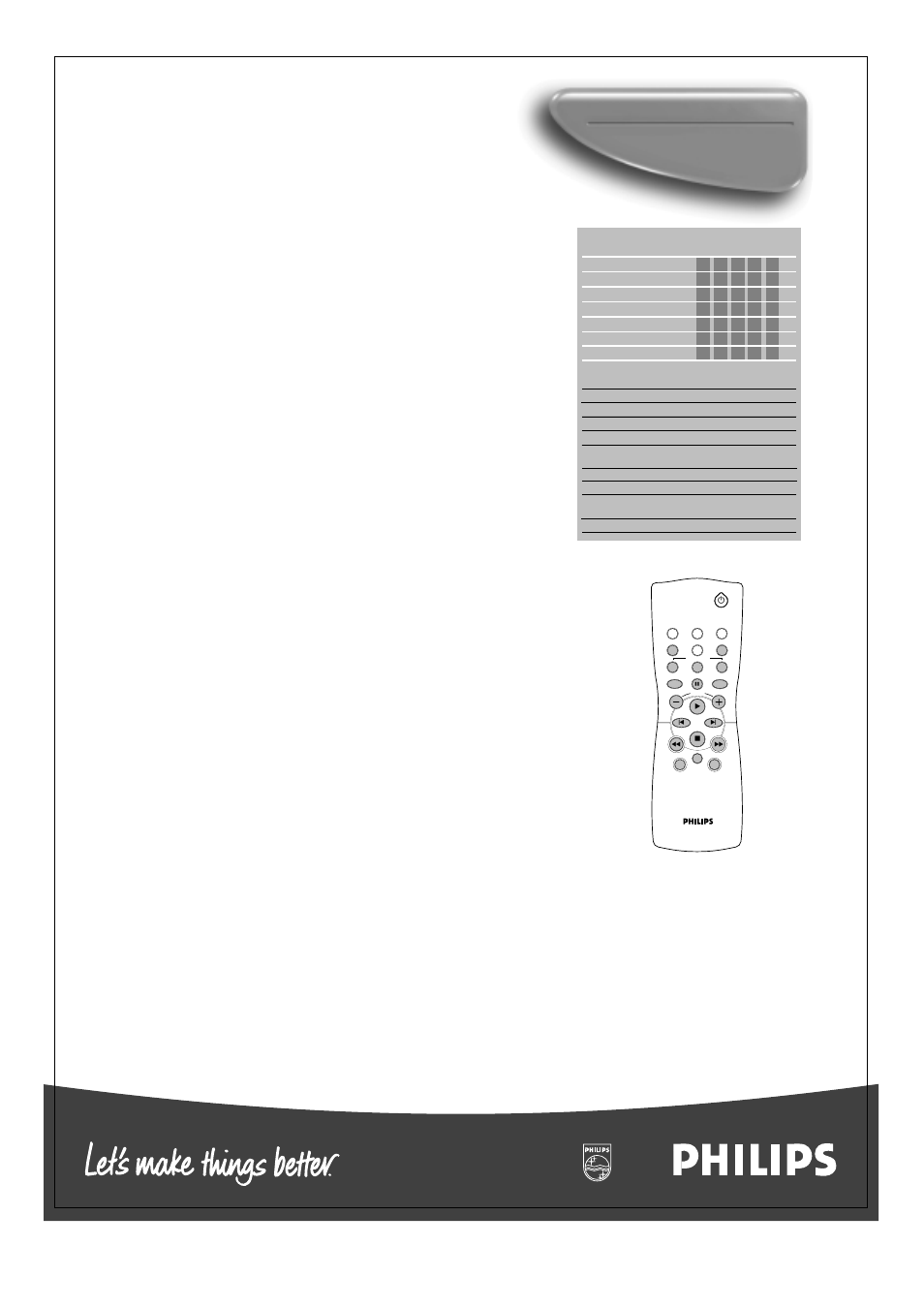 Fw-c30, 3 cd changer mini system, Mini hi-fi system | Philips FW-C30 User Manual | Page 2 / 2