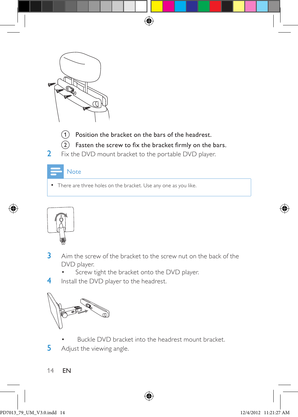 Philips PD7013/79 User Manual | Page 14 / 27