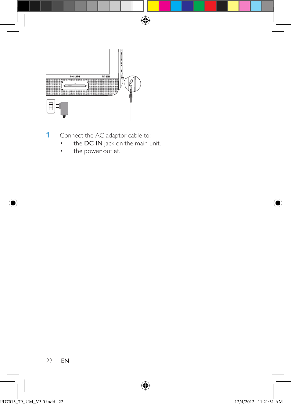 Philips PD7013/79 User Manual | Page 22 / 27