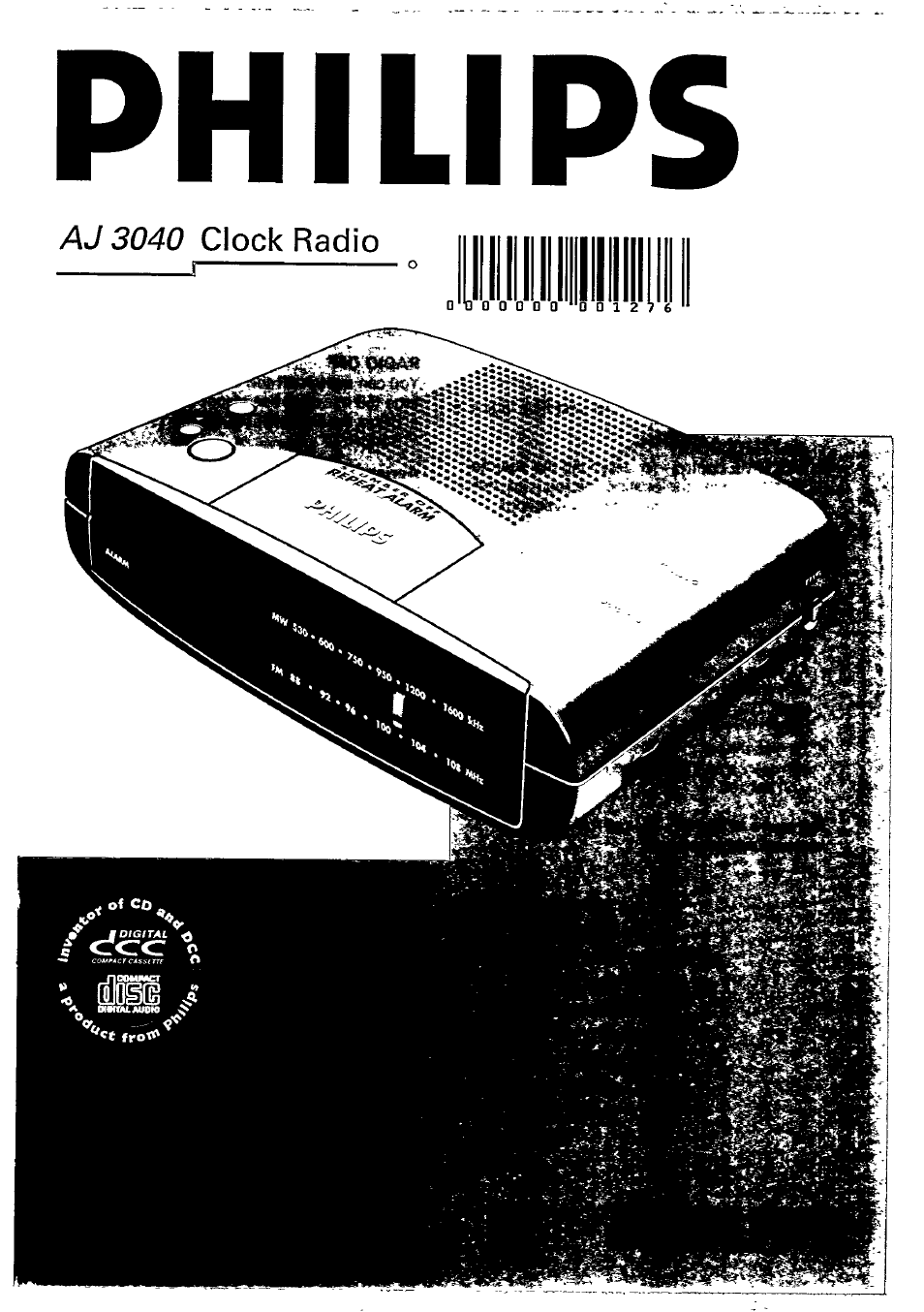 Philips AJ 3040/00P User Manual | 11 pages