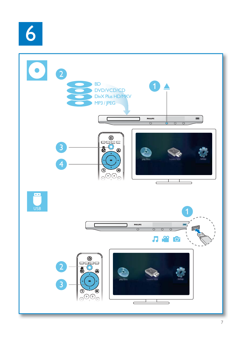 Philips EN BDP3200 User Manual | Page 7 / 55