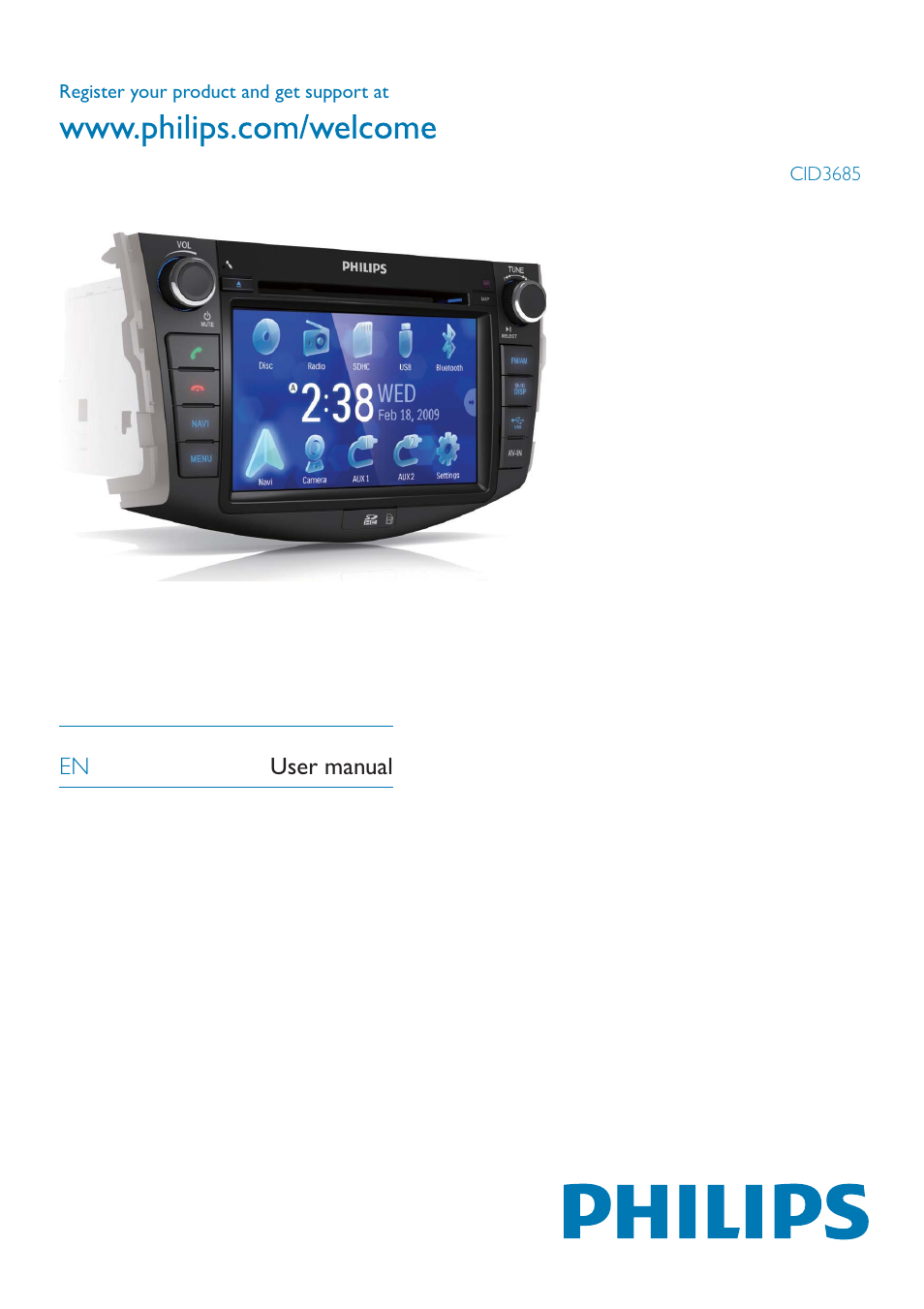 Philips CID3685 User Manual | 36 pages