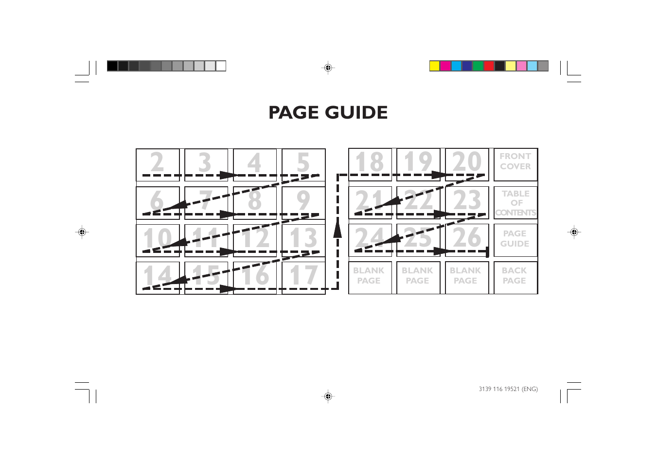 Page guide | Philips FW-C72 User Manual | Page 28 / 29