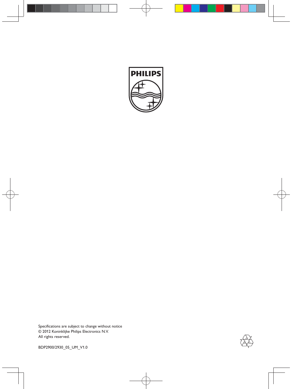 Philips BDP2900 User Manual | Page 25 / 25