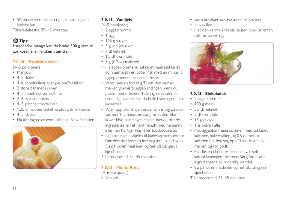 Philips HR2305 User Manual | Page 58 / 84