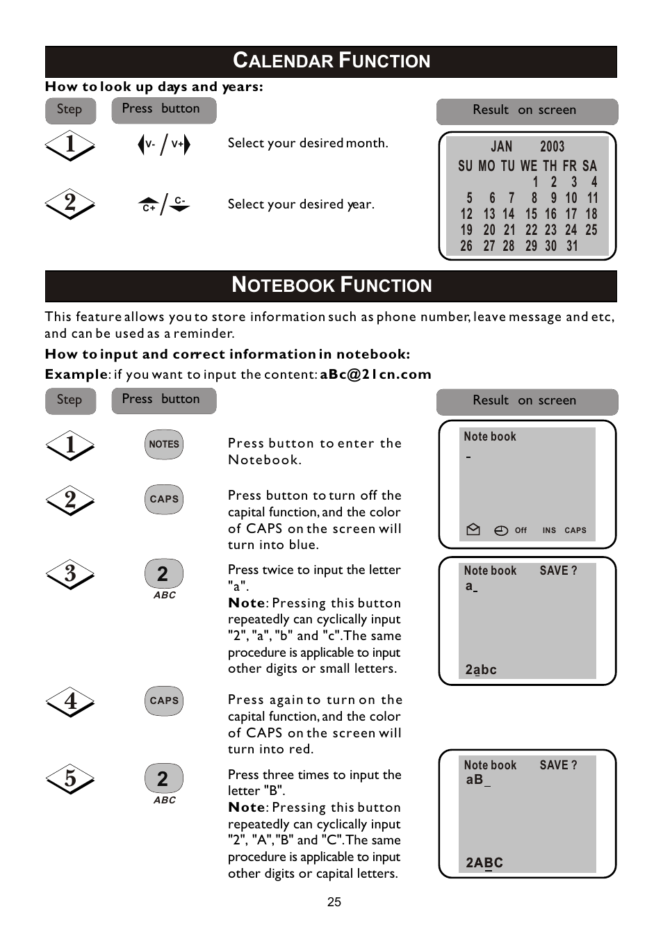Philips 14PT2110 User Manual | Page 25 / 28