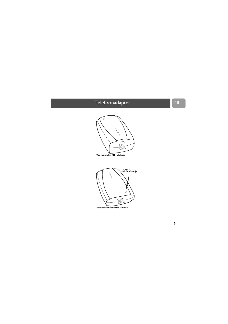 Telefoonadapter | Philips VOIP021 User Manual | Page 45 / 72